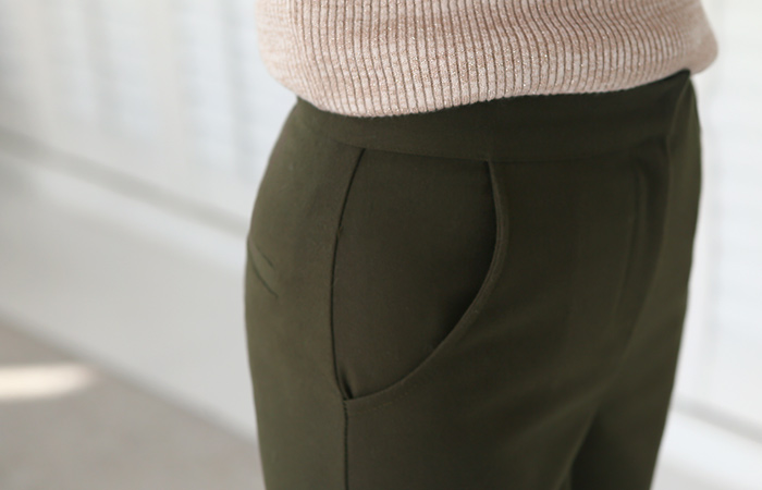 Slim Fit Boot cut Slacks