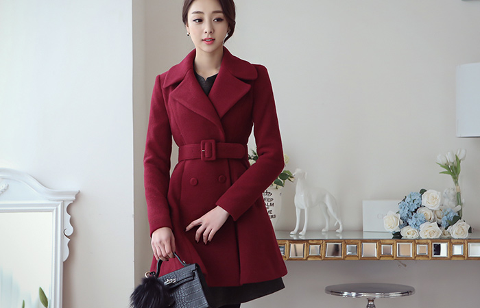 Aline essential wool coat