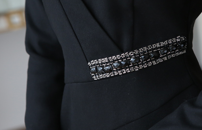 Lux Crepe Wraps Beads One Piece