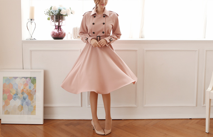 Charlotte Trench Flare One Piece