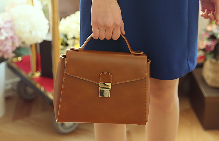 Vince Gold Mini Tote