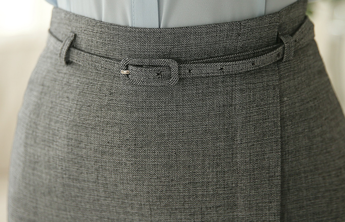 Side cut Belt Skirt
