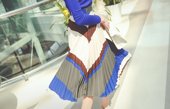 Pleats Skirt color scheme