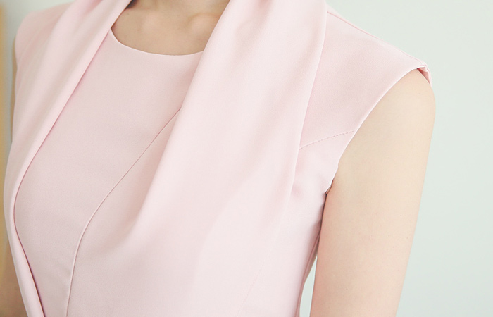 Elegance scarf Belt One Piece