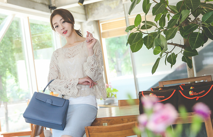 Knit loose fit Punching net