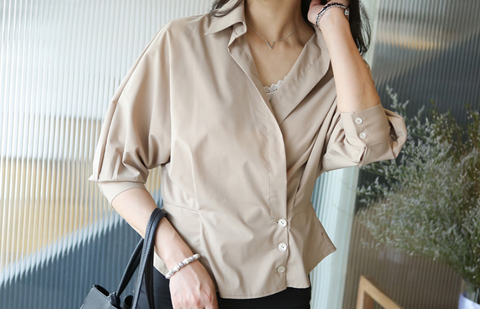 Loa and wrap Blouse