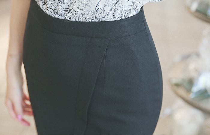 When classes Marion Diagonal Skirt