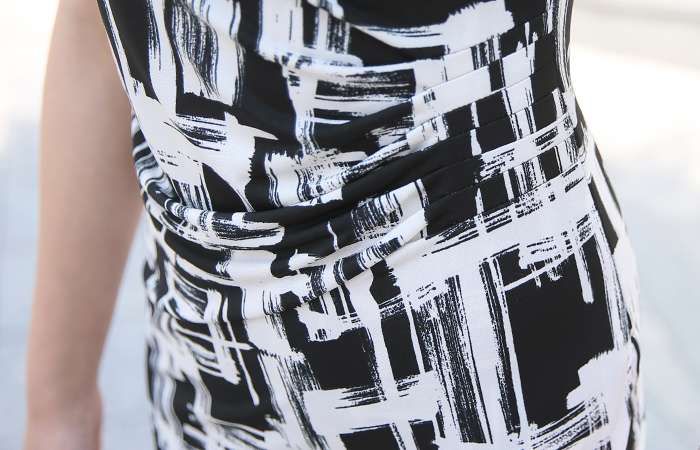 Brush Ruched wrap Span One Piece (summer)