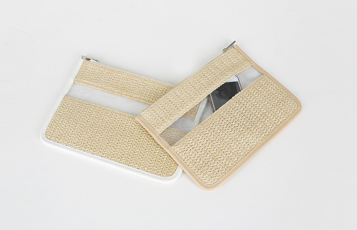 Eco Straw Mini Clutch