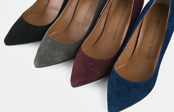 Slim Suede Stiletto