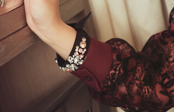 Sierra banding cubic bangle