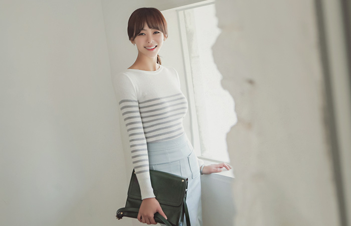 Knit Slim Corrugated dangara