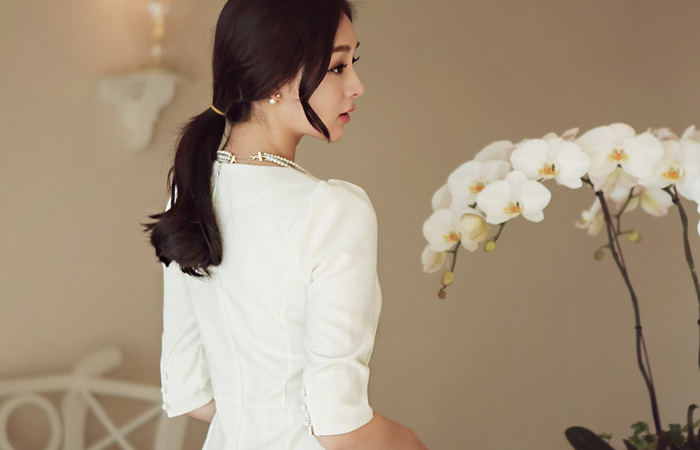 Chic Dot Line One Piece