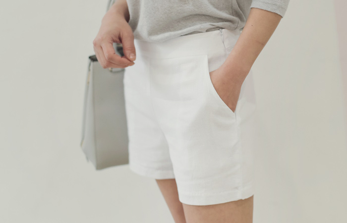 Basic Linen Suit (Shorts)