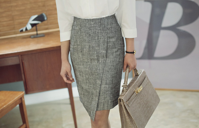 Marion Linen Skirt