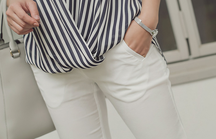 Pocket Straight Slacks