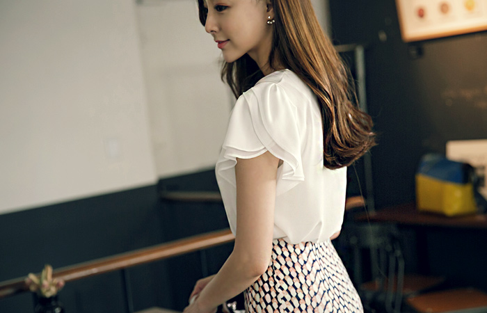 Tulip sleeves Blouse