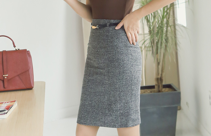 Classic Glen Check Skirt