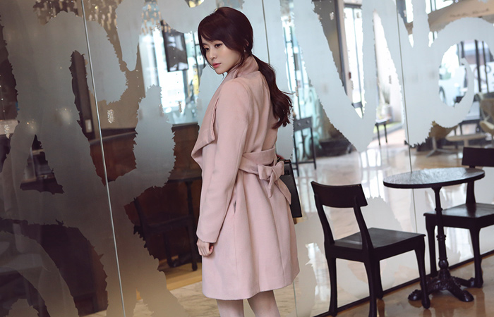 Romantic wide collar Coat