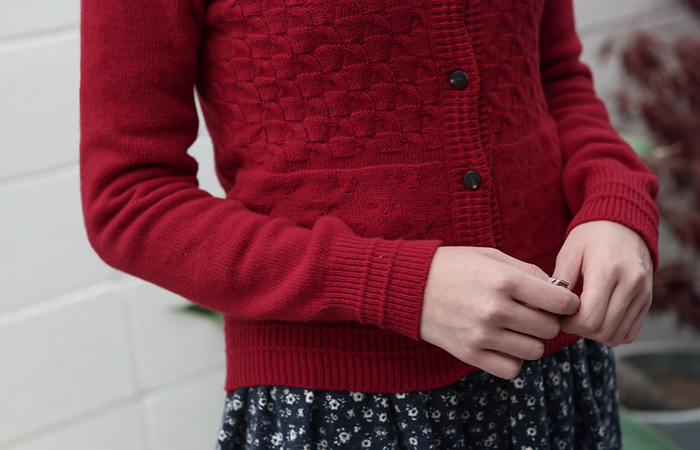 Chess lovely Wool Cardigan