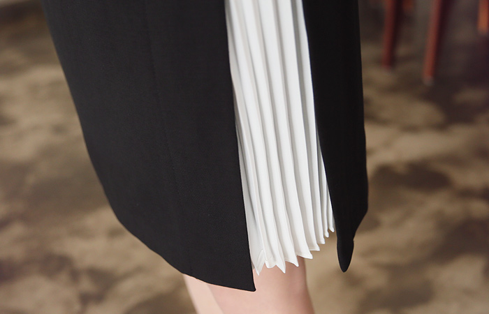 Accordion Pleats key point Skirt