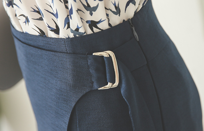 Dring Belted skirt pants