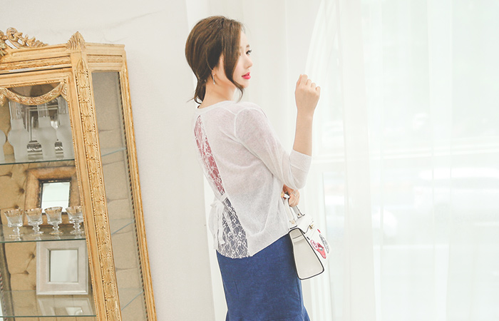 Romantic Race Summer Cardigan