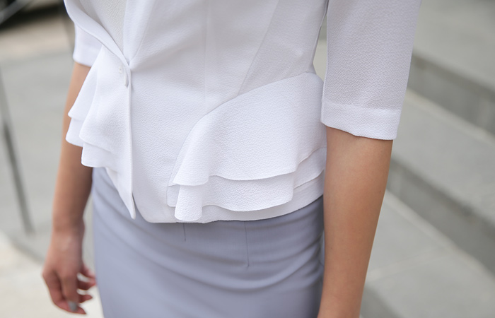 Freel One Button Short Jacket (summer)