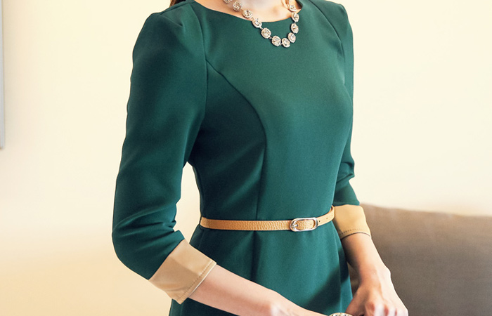 Gold color Hline One Piece