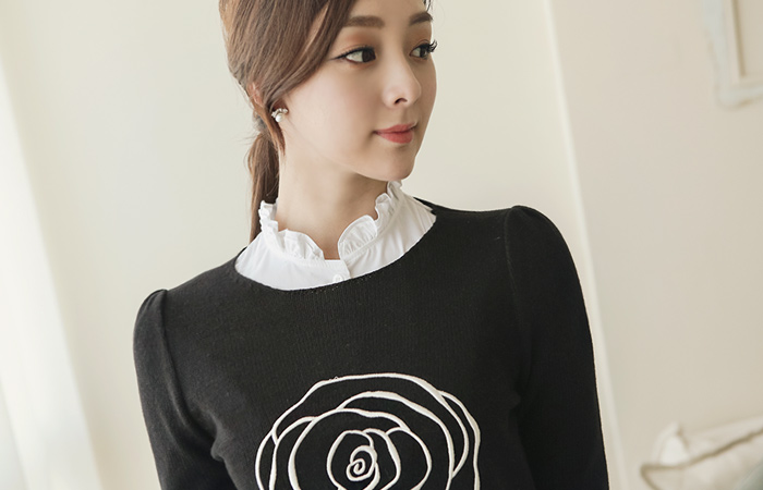 Rose Knit one