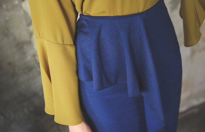 Tension Ruffle Skirt