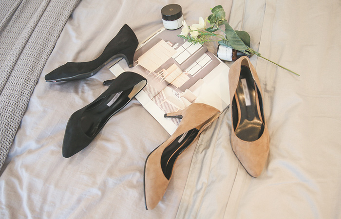 Daily Suede middle Pump (5cm / 7cm)