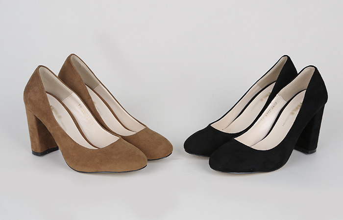Suede Platform shoes Pump