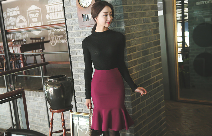 Magenta Mermaid Skirt