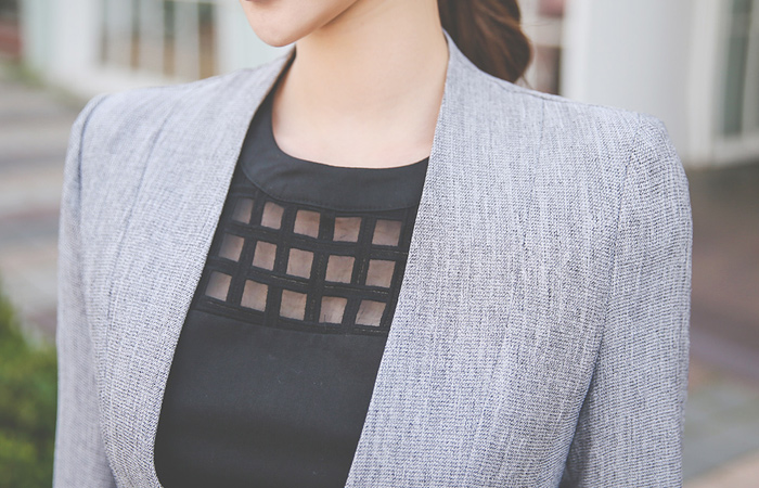 Clash jacket No collar incision (summer)