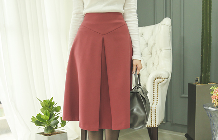feminine Aline Skirt