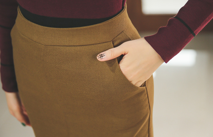 Span good pocket skirt H Ⅱ