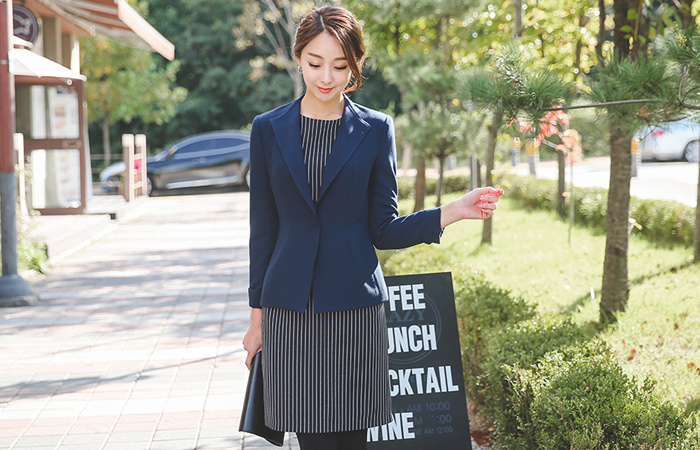 Bias stitch Wing Color Jacket