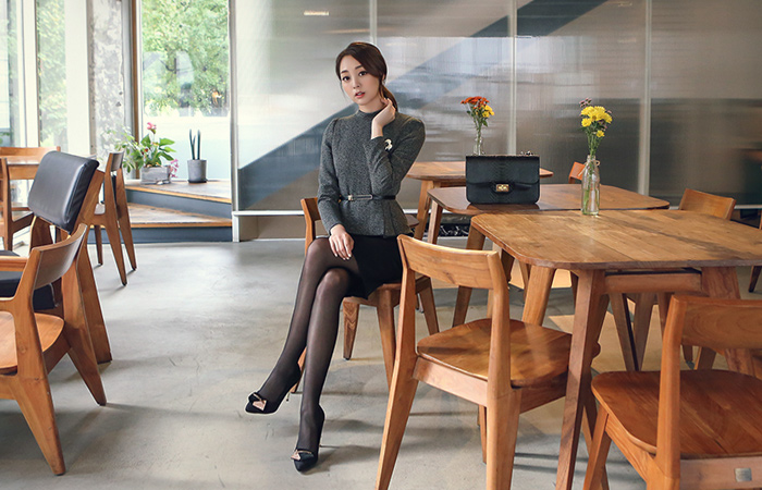 Standing on page Plum Dress