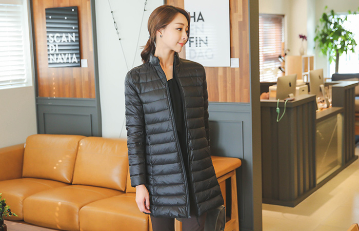 Long lightweight simple light Goose down padding