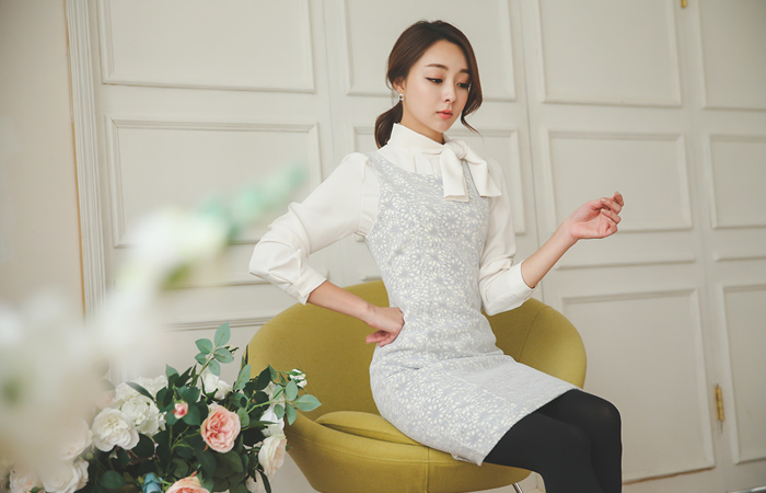 Flower drawing napping Dress