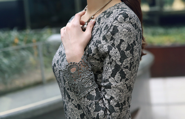 Luxury two tone Race Dress