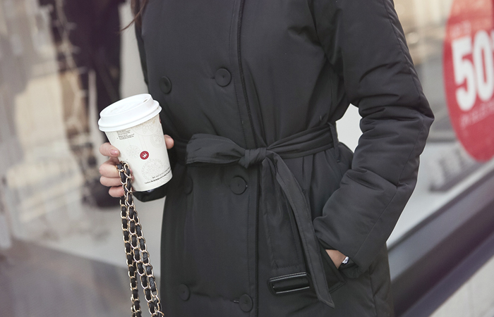 Slim Trench Padding Coat