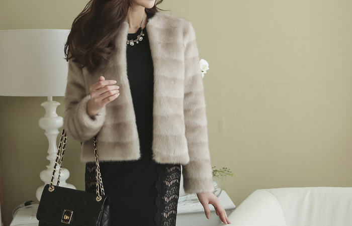 Soft Mink Fur Jacket