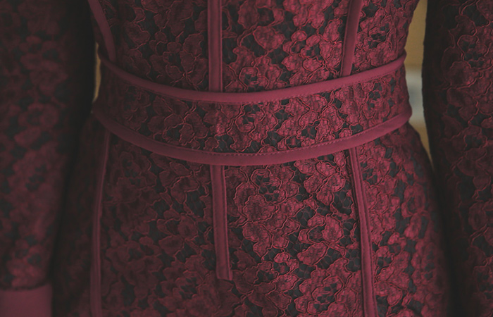 Bias line Race Dress