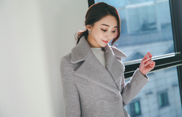 Lady Maxi Flare Coat portion keulul