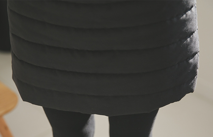 Padded skirt napping Leggings