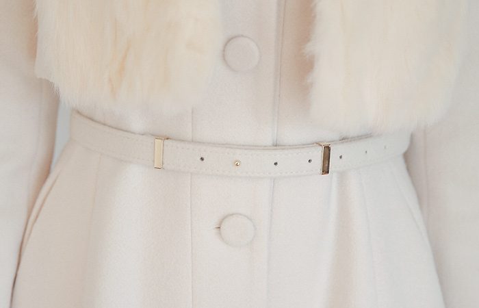 Best Romantic Aline Coat Fur