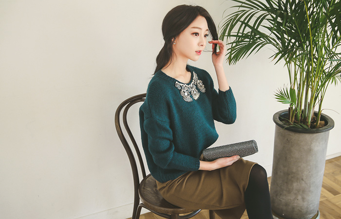 Queens Jewelry Beads Knit