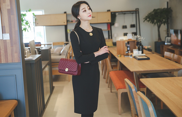 Antique gold buttons Dress